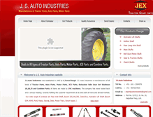 Tablet Screenshot of jsautoindustries.com